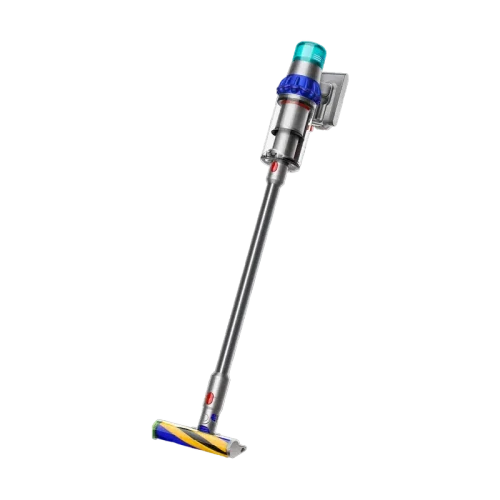 Вертикальный пылесос Dyson V15 Detect Fluffy, Blue/Nickel