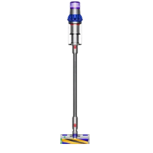 Вертикальный пылесос Dyson V15 Detect Fluffy, Blue/Nickel