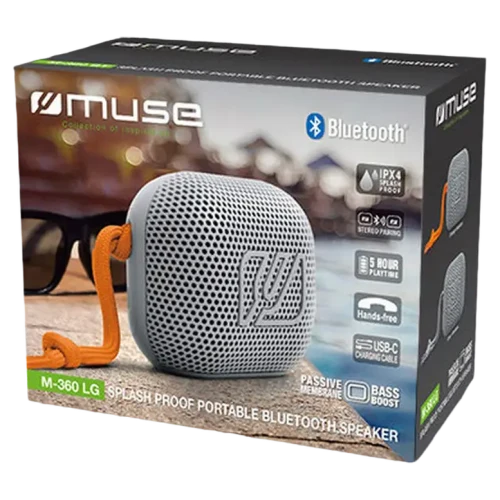 Boxă portabilă MUSE M-360 LG, Gri