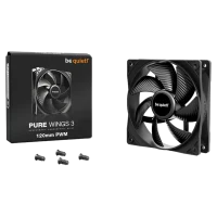 Ventilator PC be quiet! Pure Wings 3 PWM, 120 mm, Negru 4