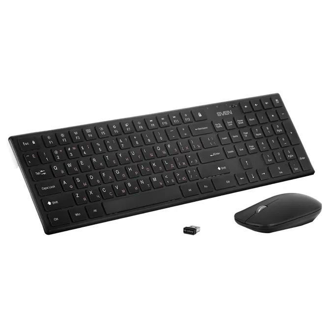 Клавиатура и Мышь Sven KB-C2550W, Черный 2