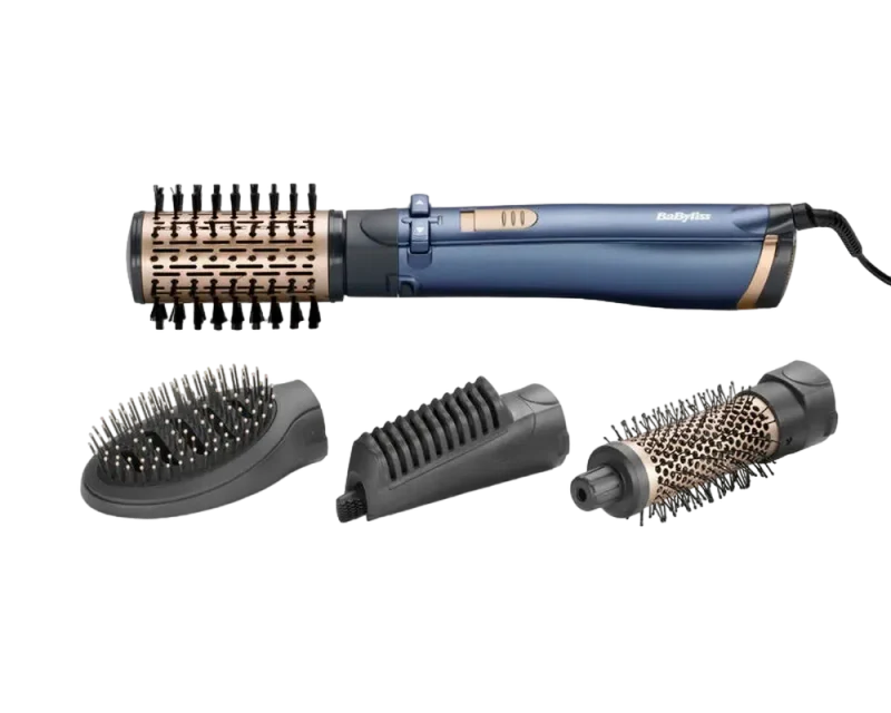 Uscător de păr-perie BaByliss AS965E, Blue 2