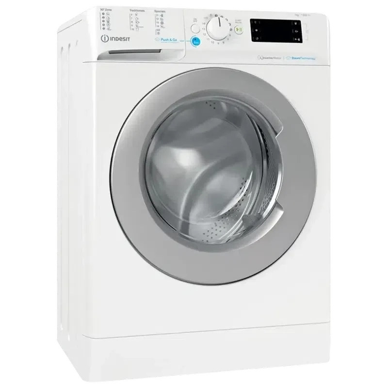 Стиральная машина Indesit BWE 71295 X WSV EU, 7кг, Белый 2