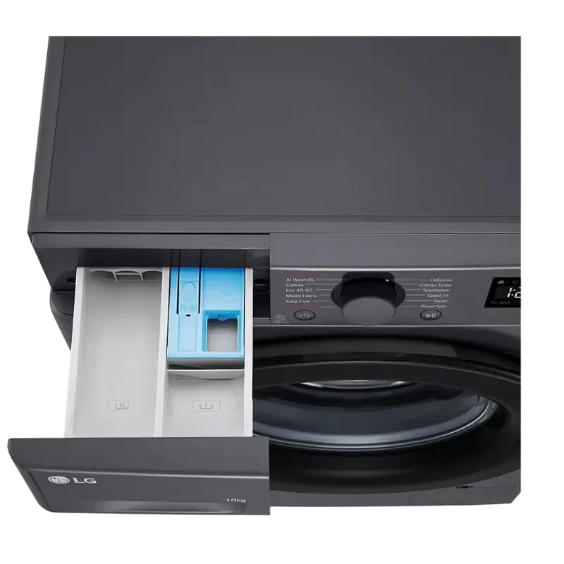 Стиральная машина LG F4WR510SBM, 10кг, Чёрный 7