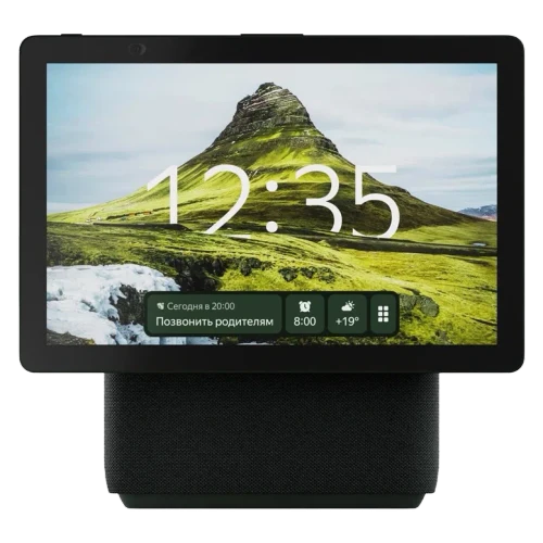 Yandex Station Duo Max with Alisa / 60W / Display 10.5" / FHD / Cam 13Mpx / Green