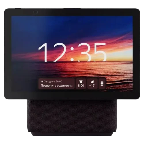 Yandex Station Duo Max with Alisa / 60W / Display 10.5" / FHD / Cam 13Mpx / Red