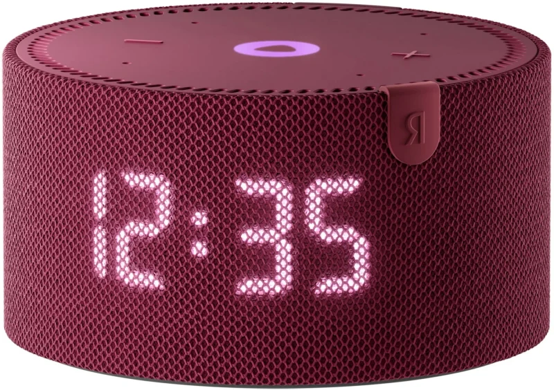 Yandex Station MINI (Clock) / with Alisa / 10W / Red 2