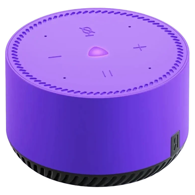 Умная колонка Yandex Station Light, Фиолетовый 3