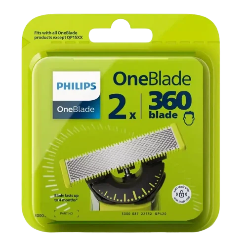Сменное лезвие для электробритвы Philips OneBlade, Green