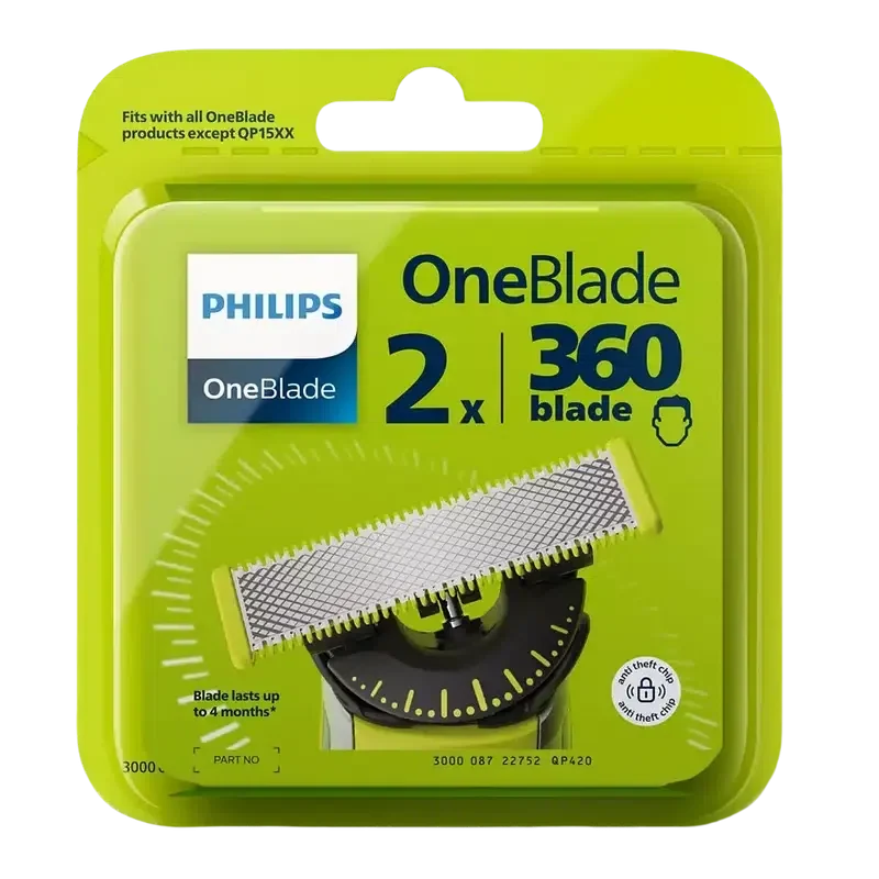 Сменное лезвие для электробритвы Philips OneBlade, Green 2