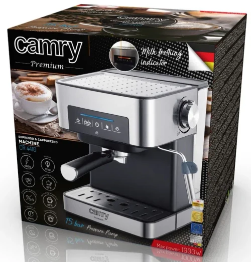 Cafetiera electrica Camry CR-4410, Silver