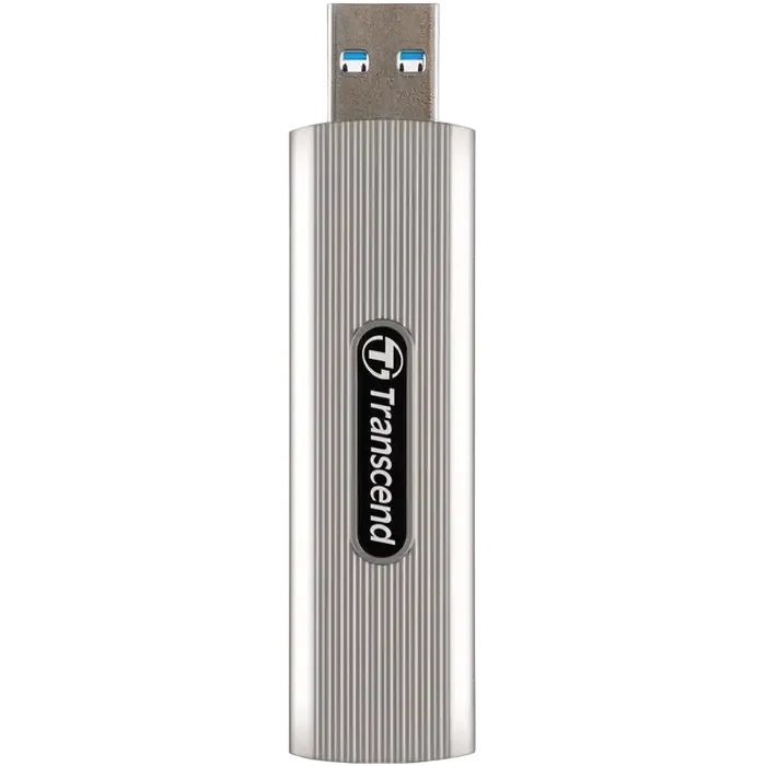 Внешний портативный SSD накопитель Transcend ESD320A, 512 GB, Серебрситый 2