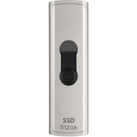 Внешний портативный SSD накопитель Transcend ESD320A, 512 GB, Серебрситый 3
