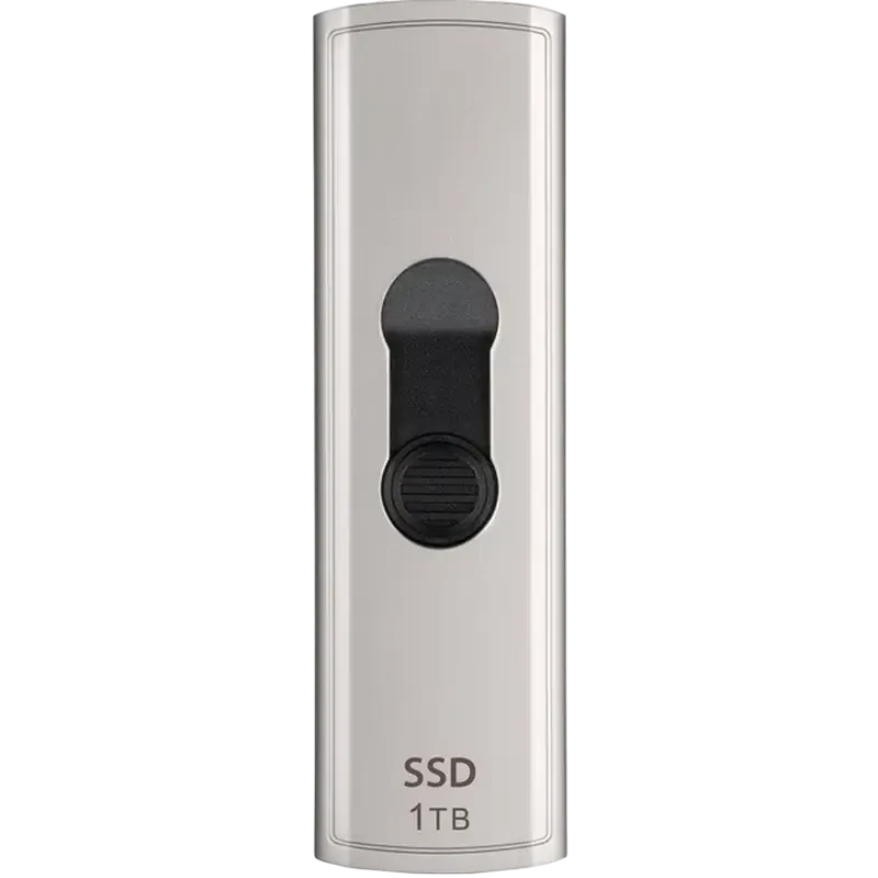 SSD portabil extern Transcend ESD320A, 1 TB, Argintiu 3