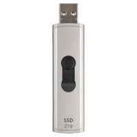 Внешний портативный SSD накопитель Transcend ESD320A, 2 TБ, Gray