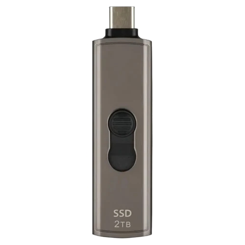 Внешний портативный SSD накопитель Transcend ESD330C, 2 ТБ, Brown