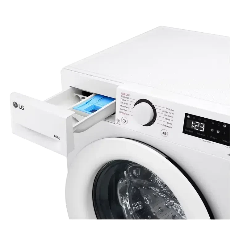 Стиральная машина LG F4WR510SWW, 10кг, Белый 11