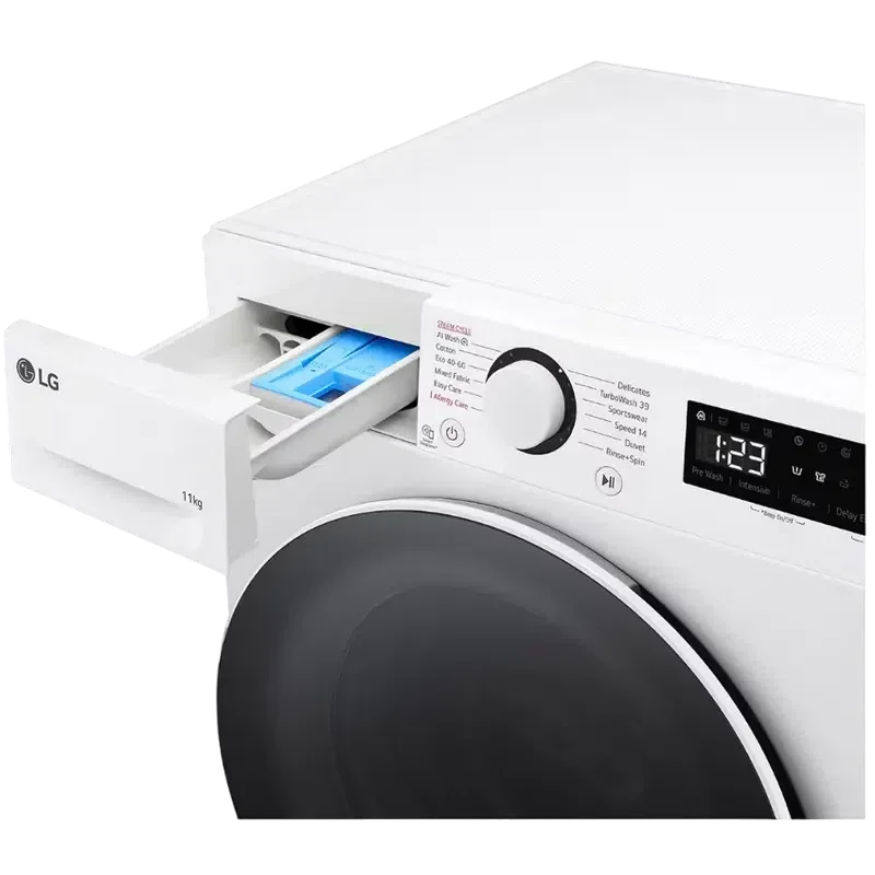 Стиральная машина LG F4WR511S0W, 11кг, Белый 7