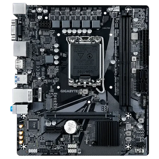 Материнская плата Gigabyte H610M S2H V2 LGA1700 Micro-ATX 4