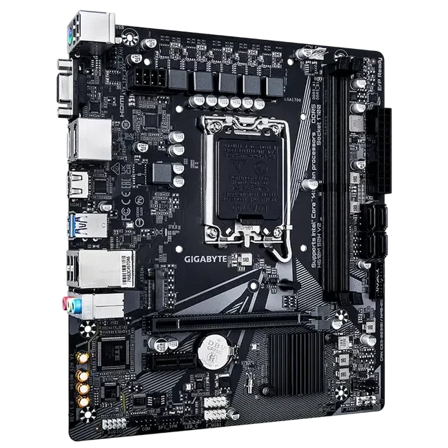 Материнская плата Gigabyte H610M S2H V2 LGA1700 Micro-ATX 3