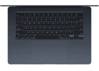 Ноутбук 15,3" Apple MacBook Air A3114, Midnight, M3 with 8-core CPU and 10-core GPU, 8Гб/256Гб, macOS Sonoma 3
