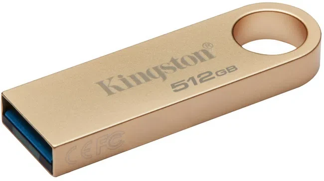 Флеш-накопитель Kingston DataTraveler SE9 G3, 512Гб, Золотистый 2