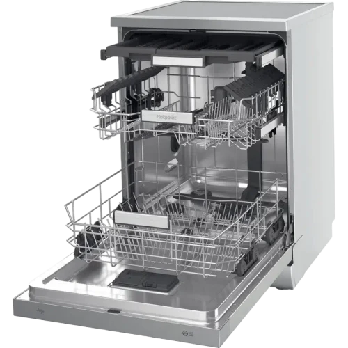 Посудомоечная машина Hotpoint-Ariston H7F HS41 X, Нержавеющая сталь