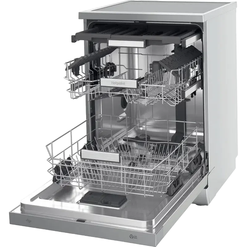Посудомоечная машина Hotpoint-Ariston H7F HS41 X, Нержавеющая сталь 3