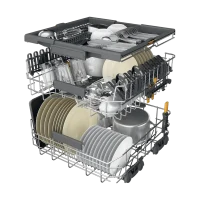 Mașină de spălat vase Whirlpool W7F HP33 X, Oțel inoxidabil 5