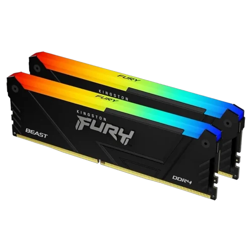 Оперативная память Kingston FURY Beast RGB, 16 ГБ, Black