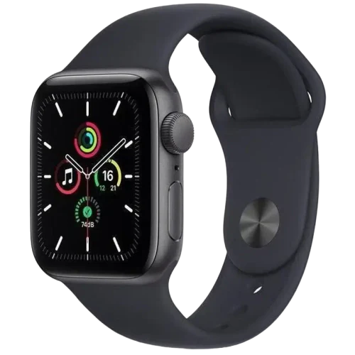 Apple Watch SE 2 (2023) 40mm Midnight Aluminium Case with Midnight Sport Band S/M