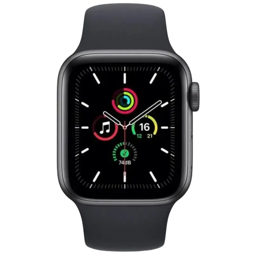 Apple Watch SE 2 (2023) 40mm Midnight Aluminium Case with Midnight Sport Band S/M