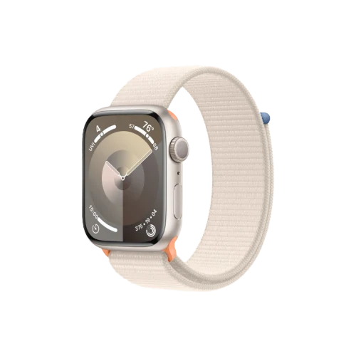 Apple Watch 9 GPS 45mm Starlight Aluminiu Starlight Sport Loop