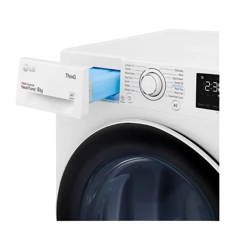 Сушильная машина LG RH80V3AV6N, White 9