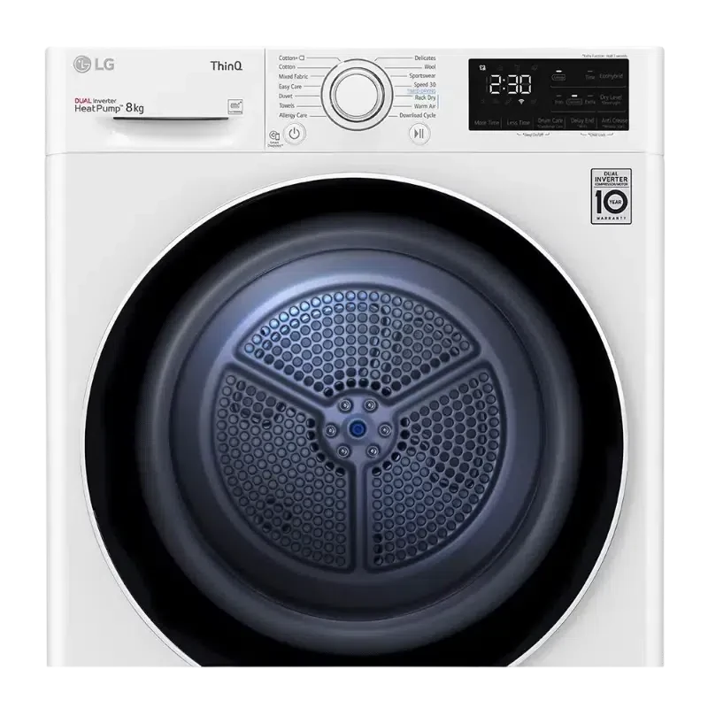 Сушильная машина LG RH80V3AV6N, White 8