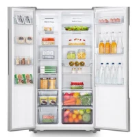 frigider ELECTROPLUS SBS 532 LED INOX 2