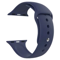 Strap for apple watch band 38-41 mm Silicone Midnight blue
