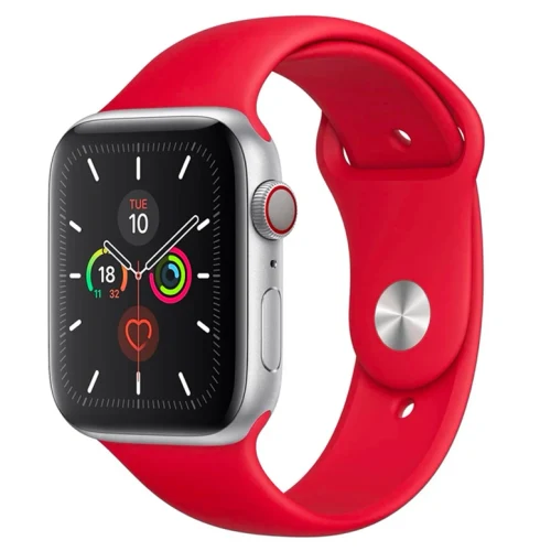 Ремешок силиконовый для Apple Watch 38-41 мм, Red