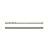 Laptop 15,3" Apple MacBook Air A3114, Starlight, M3 with 8-core CPU and 10-core GPU, 16GB/512GB, macOS Sonoma 5