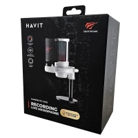 Игровой Микрофон Havit GK50, Проводной, Белый 6