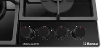Plită încorporabilă pe gaz Hansa BHKS6718511, Black 2