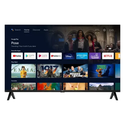 Телевизор TCL 32" 32S5400A, Android TV, Black