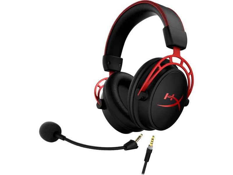 Игровые наушники HyperX Cloud Alpha, black/red, [4P5L1AM#ABB] 2