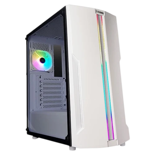 Carcasă PC XILENCE Xilent Blade X512.W.RGB Mid-Tower, Alb