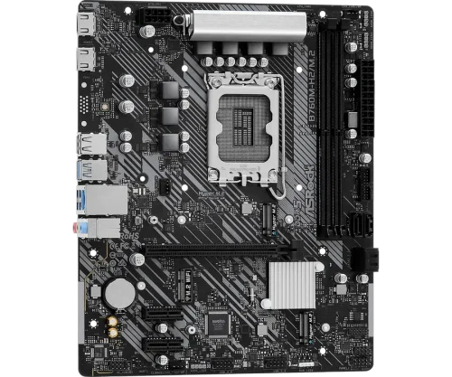 Placă de bază ASRock B760M-H2/M.2, Black