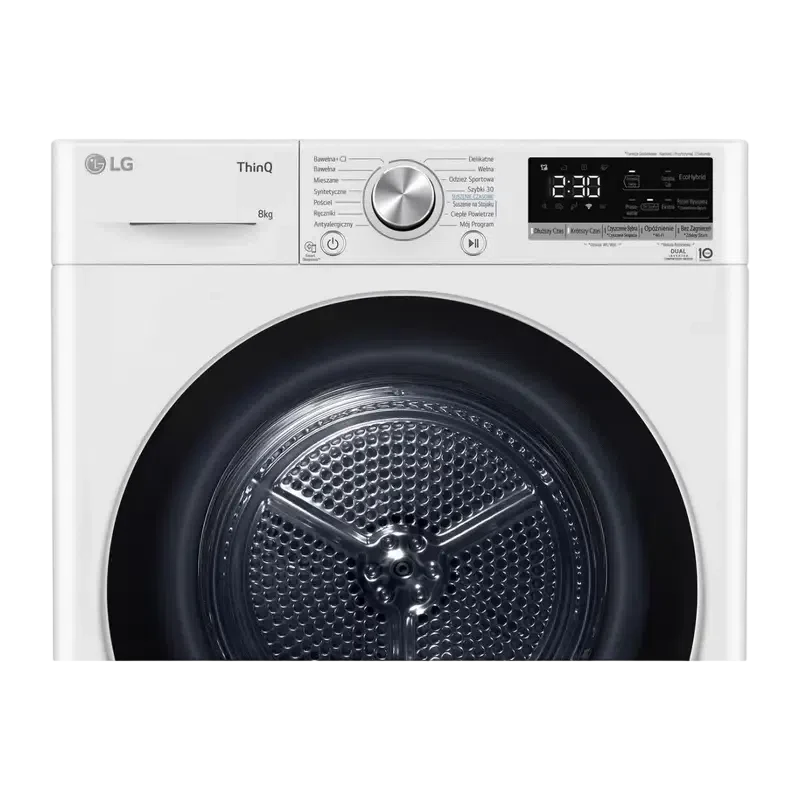 Сушильная машина LG RH80V9AV3N, White 6