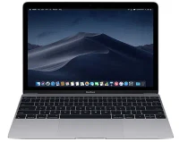 APPLE MacBook 12.0" (2017) Space Gray, 12.0" Retina IPS (Intel® Dual Core™ M3 1.2-3.2GHz (Kaby Lake), 8GB RAM, 256GB SSD, Intel HD Graphics 615, WiFi-AC/BT4.2, 10 hours, Force Touch Trackpad, 480p Camera, Backlit KB, RUS, macOS, 0.92kg)