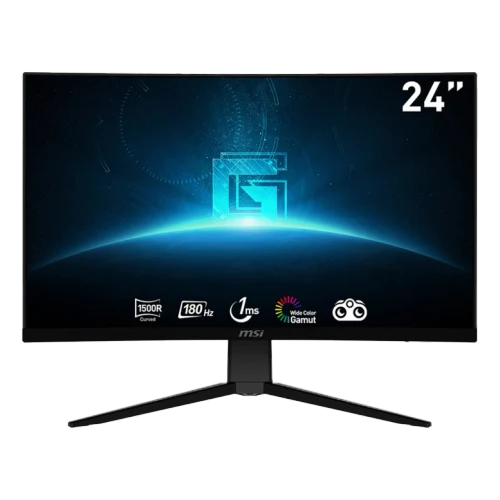 23.8" Monitor Gaming MSI G2422C/ Curved/ 1ms/ 180Hz/ Black
