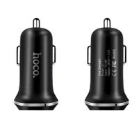 HOCO Z1 double ported Car Charger Black 2
