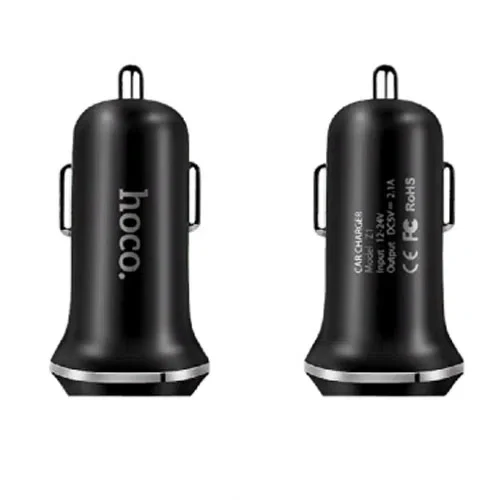 HOCO Z1 double ported Car Charger Black